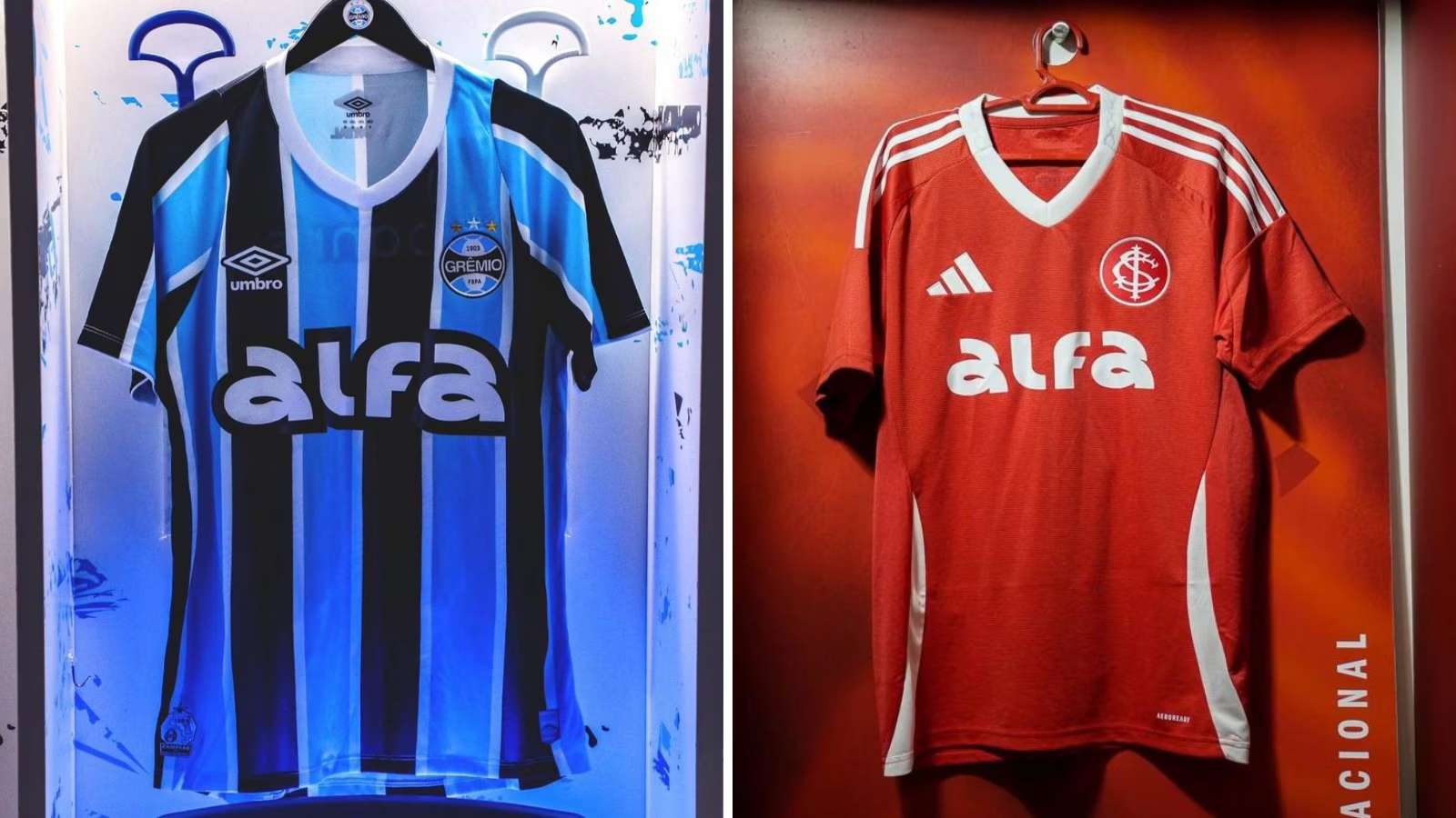 Grêmio e Internacional anunciam oficialmente Alfa Bet como novo patrocinador máster; veja detalhes