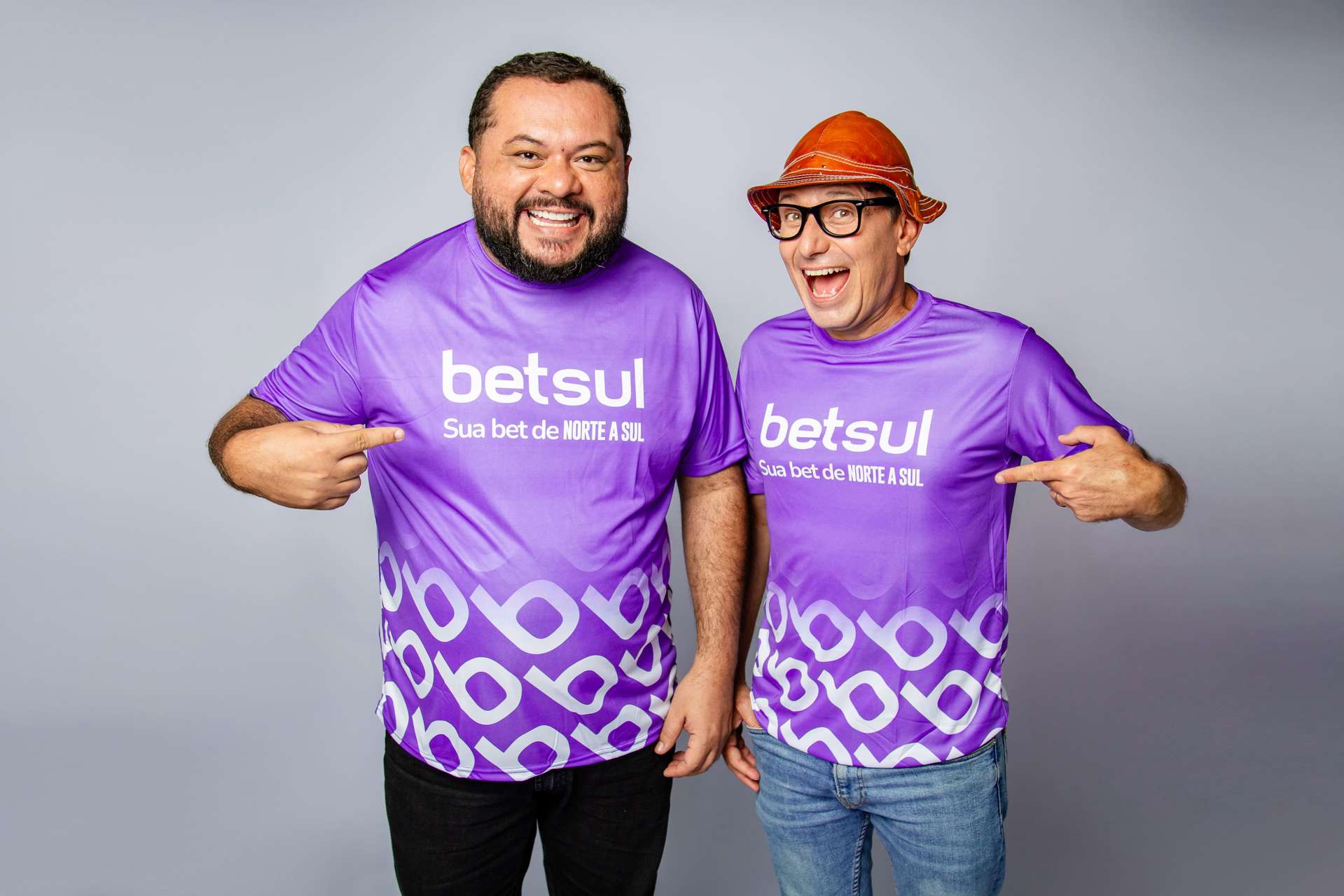 Humoristas Mução e Zé Fabiano são os novos embaixadores da Betsul