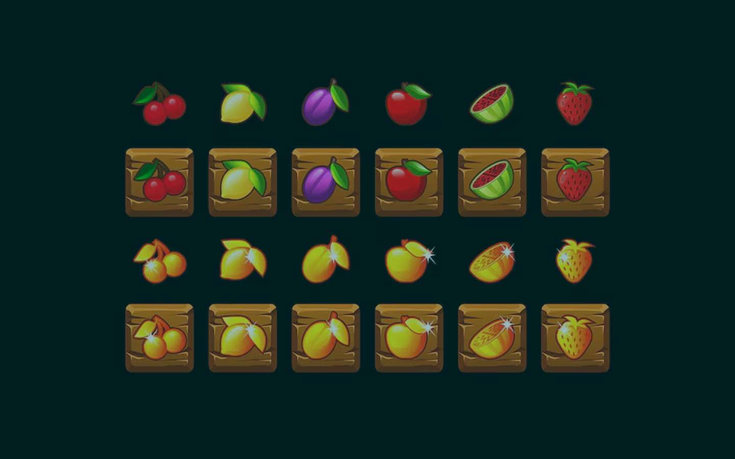 Quais são os 4 melhores slots de frutas?
