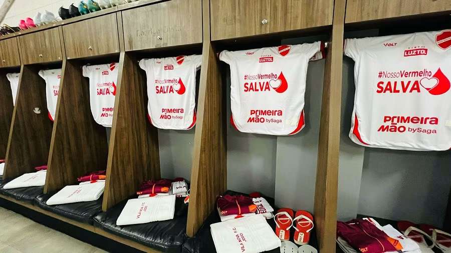 Vila Nova só voltará a jogar de vermelho após meta de campanha ser atingida