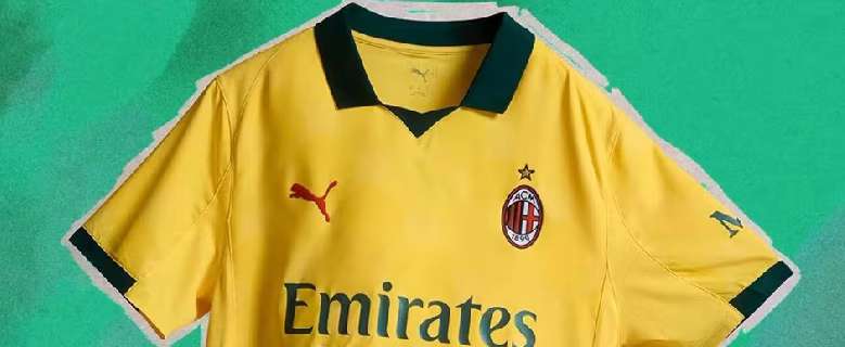 Milan estreita relação com o Brasil com uniforme canarinho e parceria com Reals