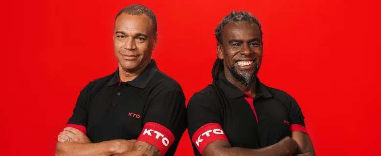 Com Denílson e Tinga, KTO aposta em jogo responsável e lança ferramenta para controle de apostas