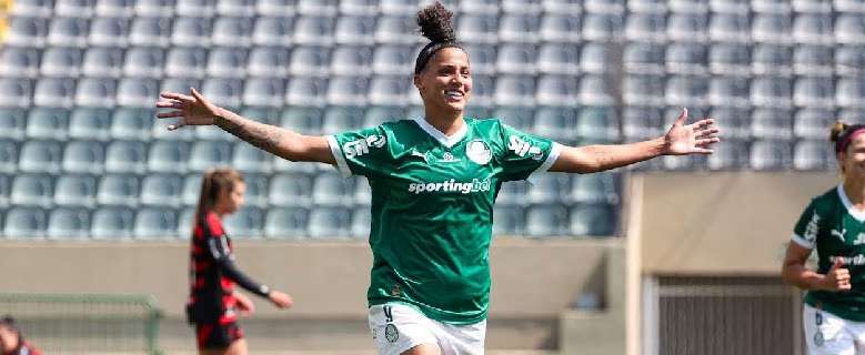 Palmeiras e Sportingbet lançam ação histórica para homenagear Amanda Gutierres, finalista da Bola de Ouro