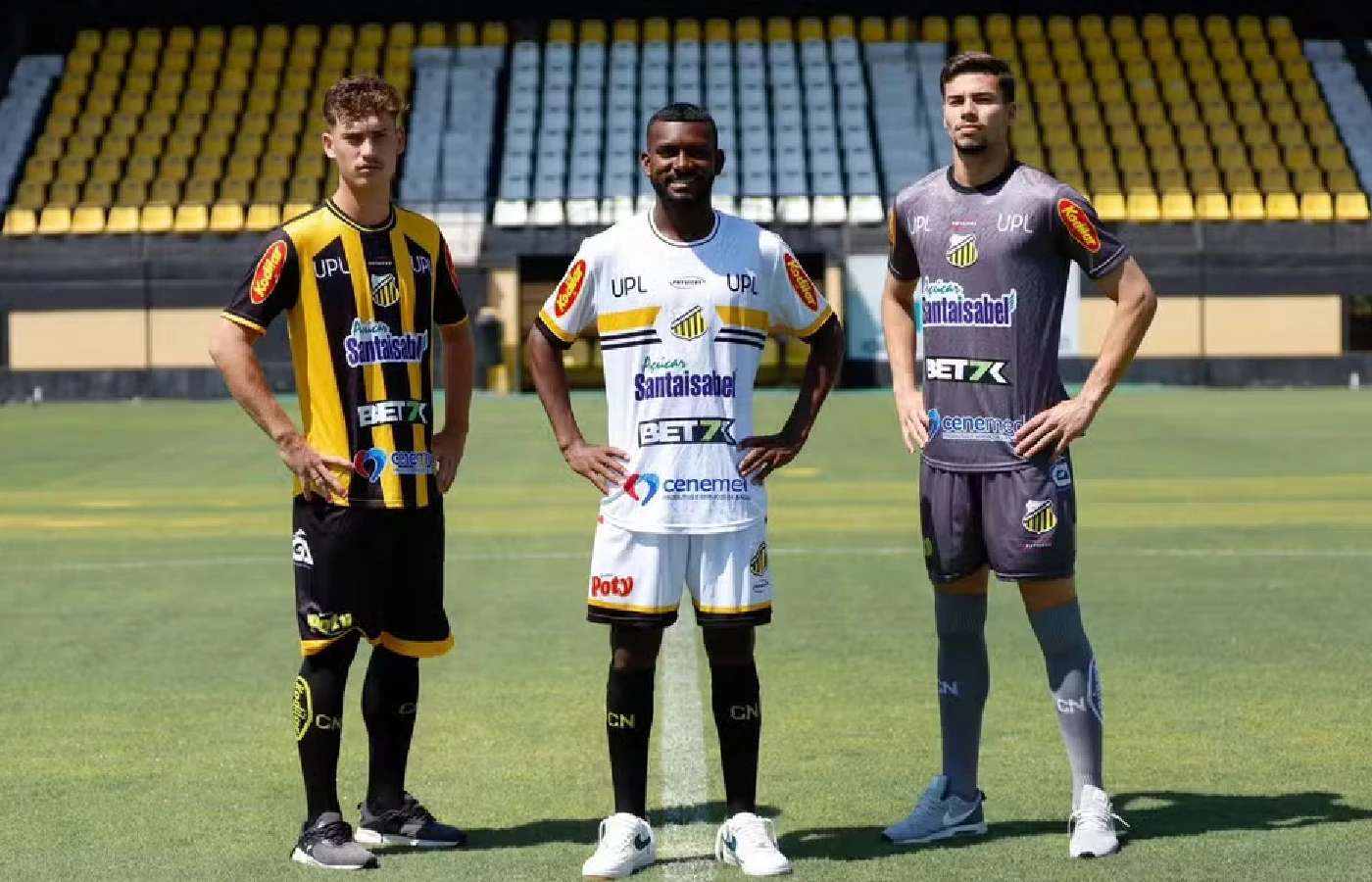 Com patrocínio da Bet7K, Novorizontino lança uniformes para a temporada 2024