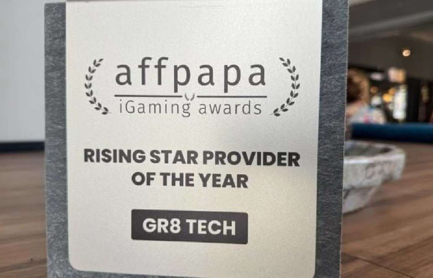 GR8 Tech ganha como Provedora Estrela em Ascensão do Ano no AffPapa Awards