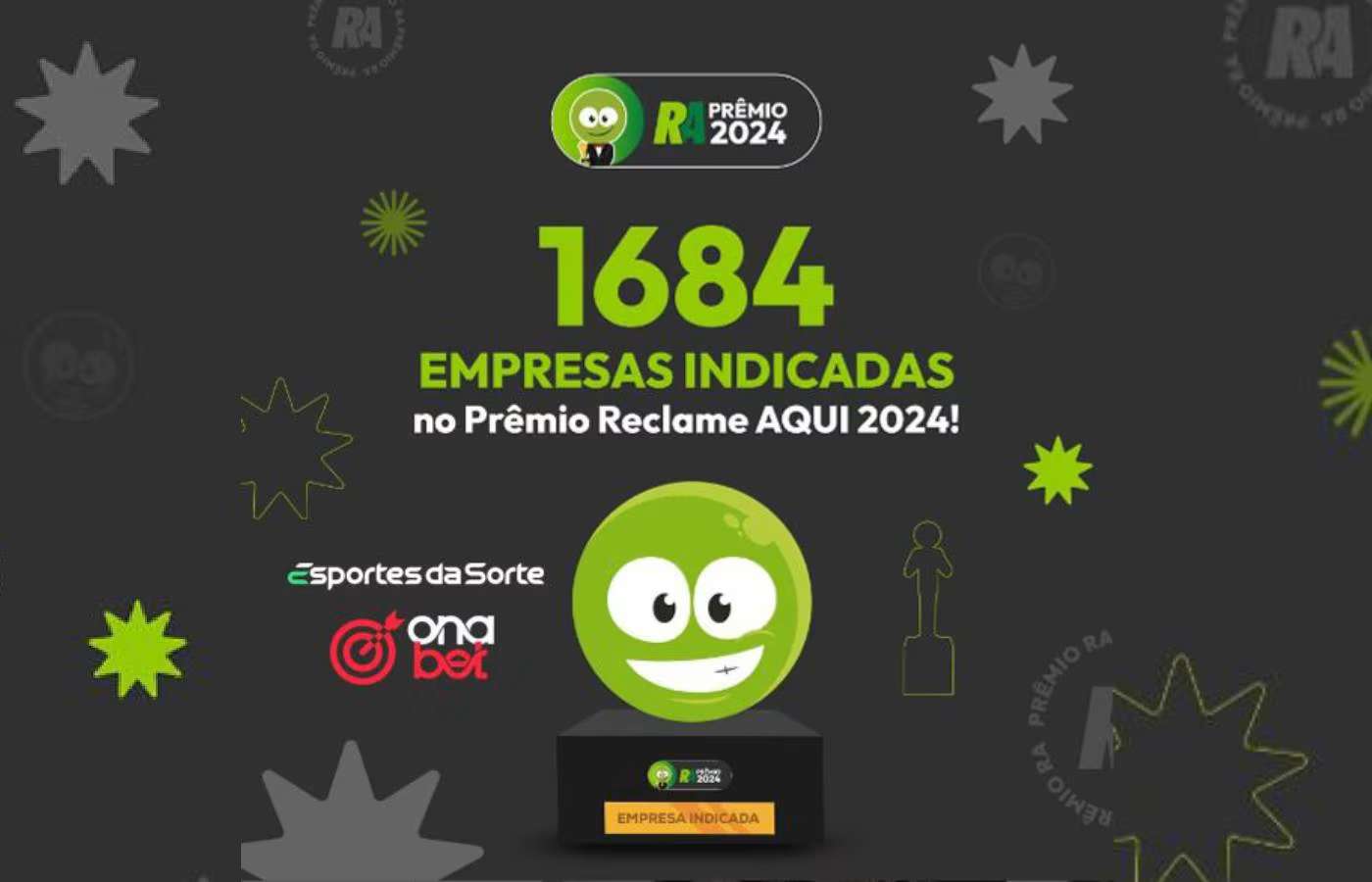 Prêmio Reclame AQUI: Esportes da Sorte e Onabet são indicadas na categoria "Bet" 