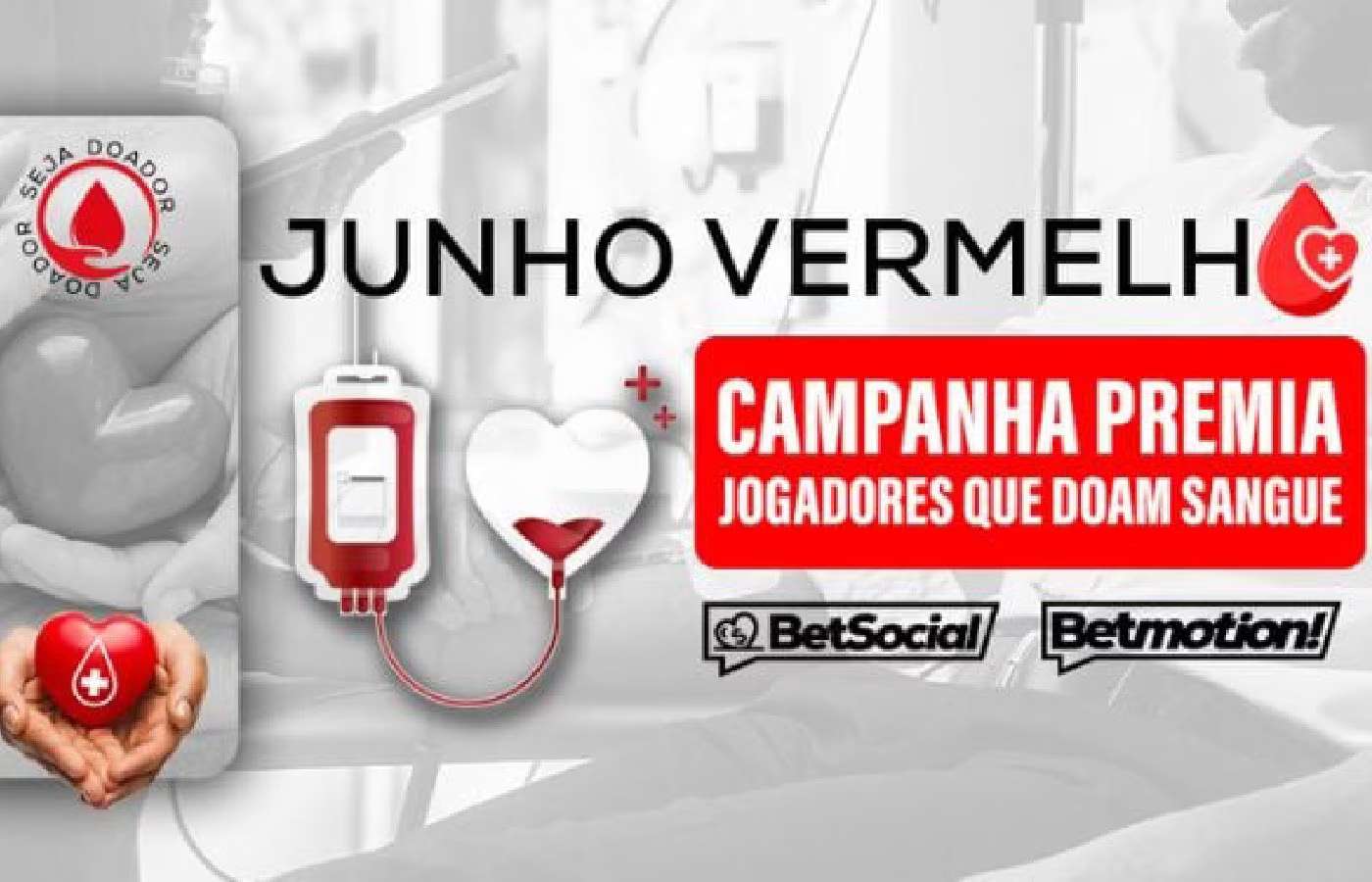 Betmotion lança campanha especial que incentiva a doação de sangue