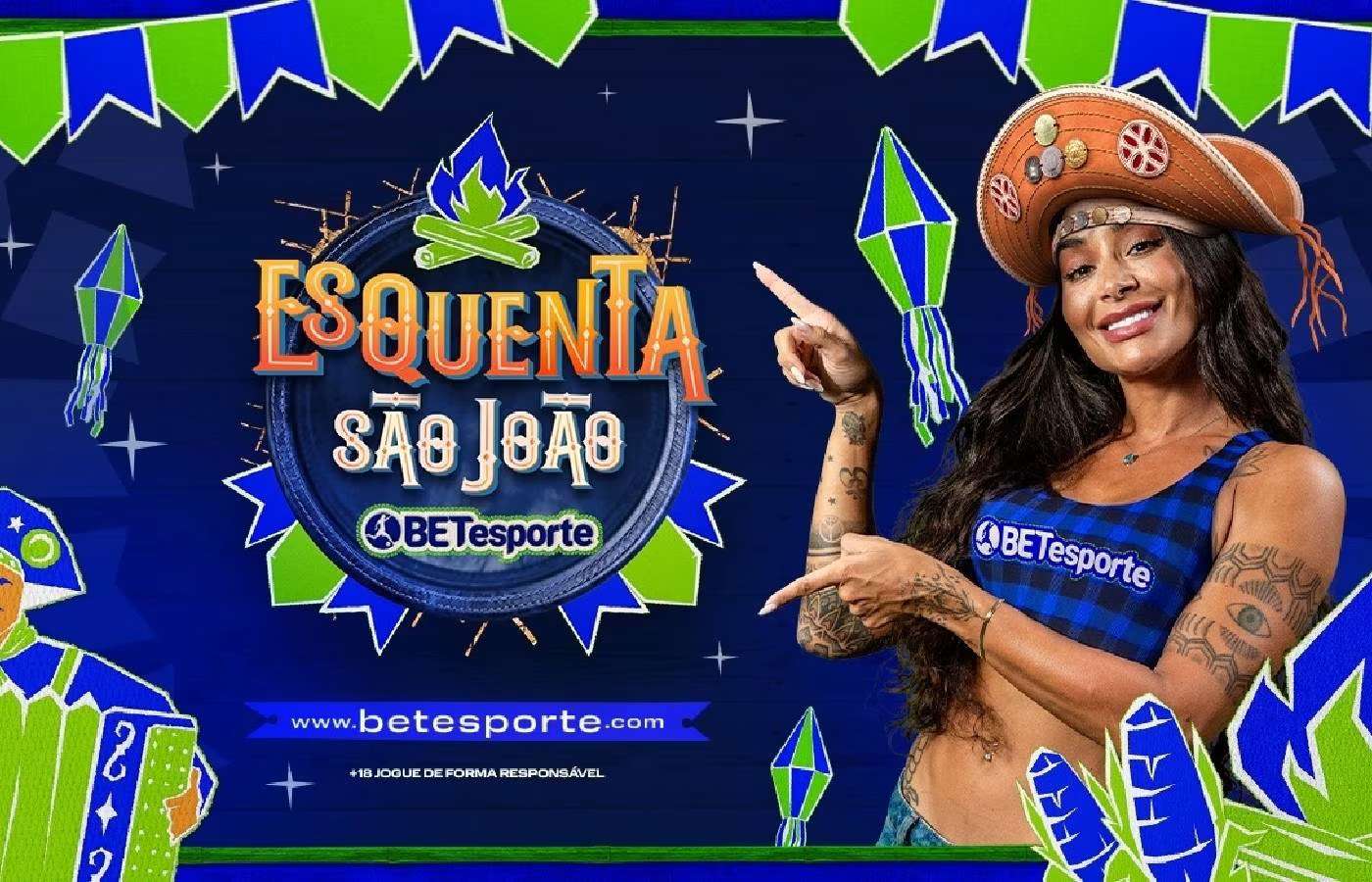 BETesporte promove ações especiais em junho com o "Esquenta São João BETesporte" 