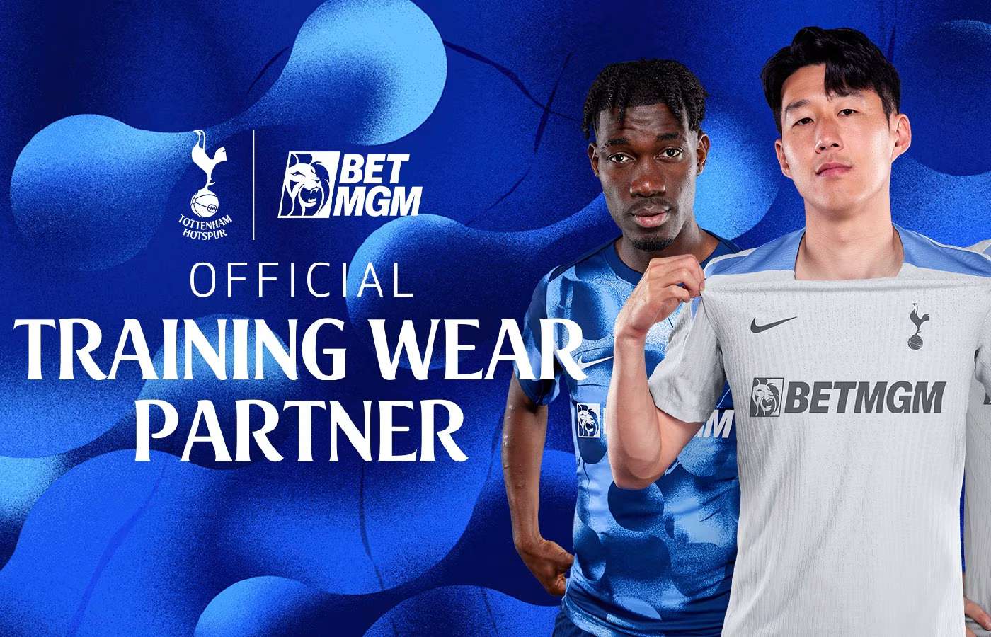 BetMGM fecha acordo com Tottenham e terá sua marca nos uniformes de treino da equipe