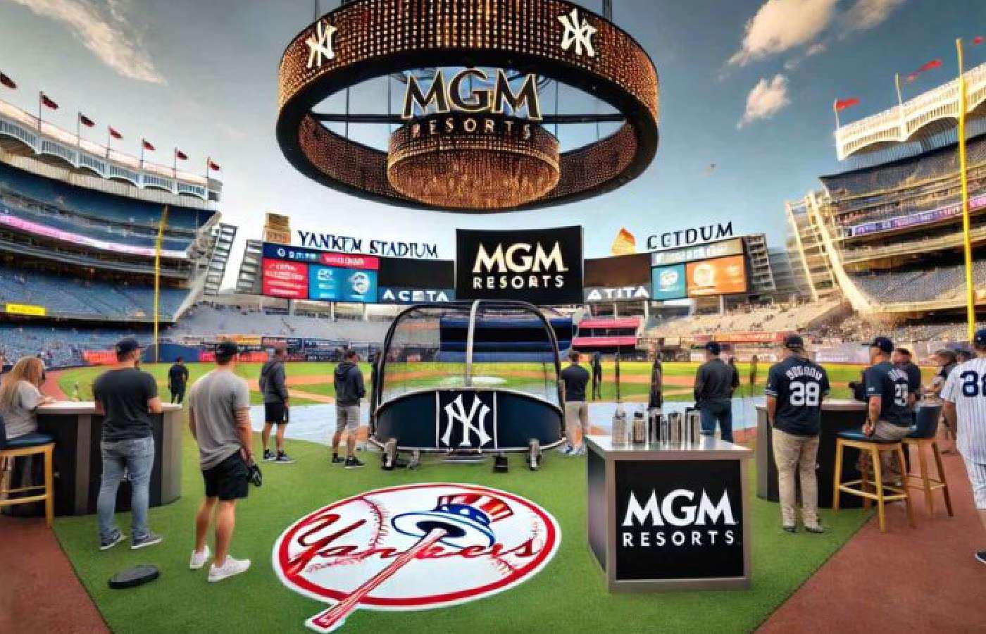 New York Yankees anuncia parceria com MGM Resorts para eventos VIP e benefícios 