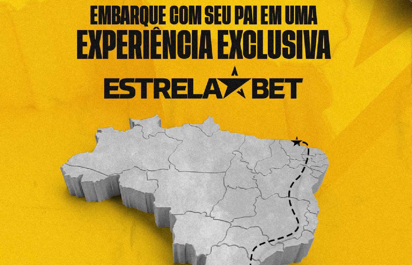 EstrelaBet lança ação especial para celebrar dia dos pais dos torcedores do Criciúma