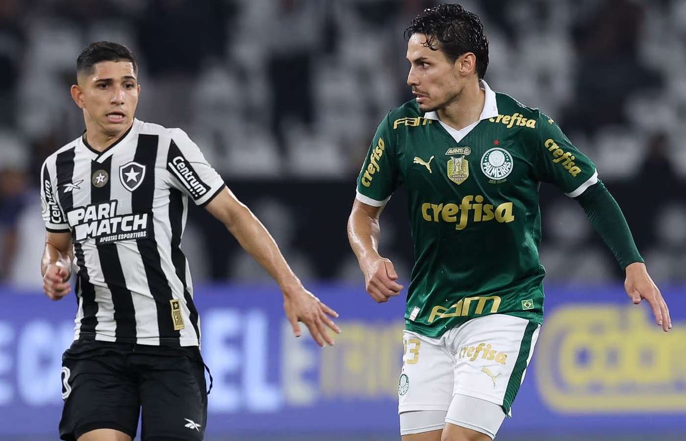 Botafogo x Palmeiras: Casas de apostas apontam Botafogo favorito; veja odds 