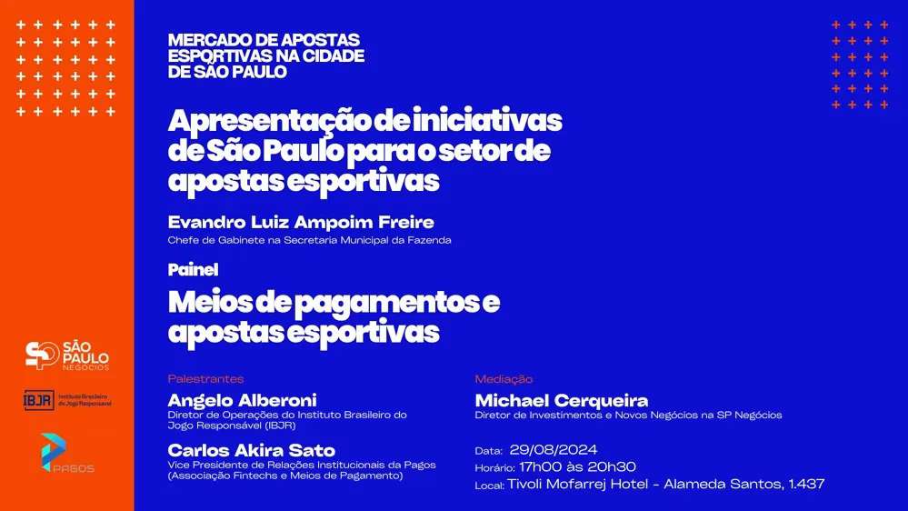 Evento nesta quinta vai debater mercado de apostas na cidade de São Paulo 
