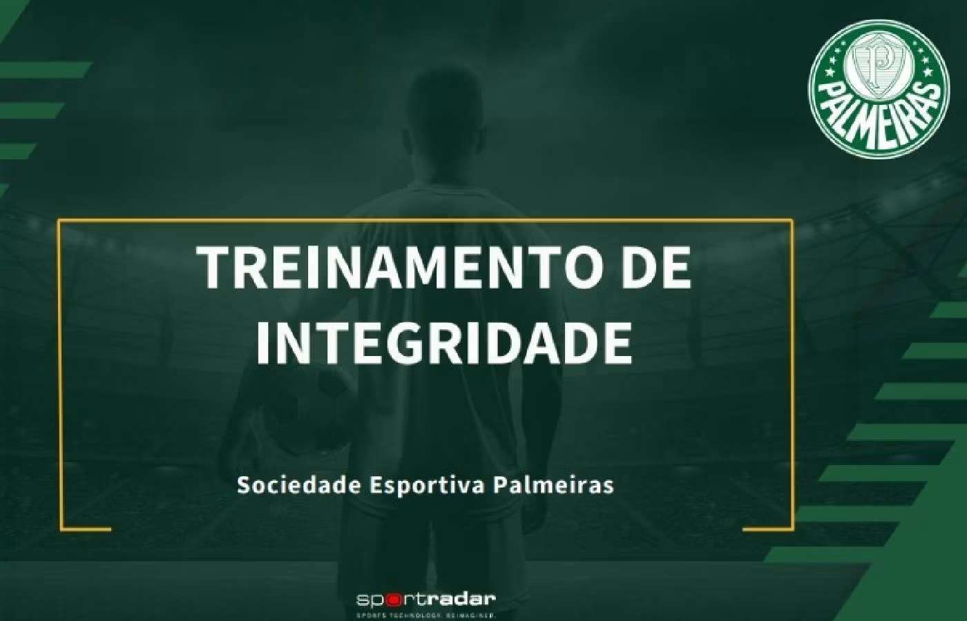 Equipe principal do Palmeiras recebe workshop anti-manipulação da Sportradar 