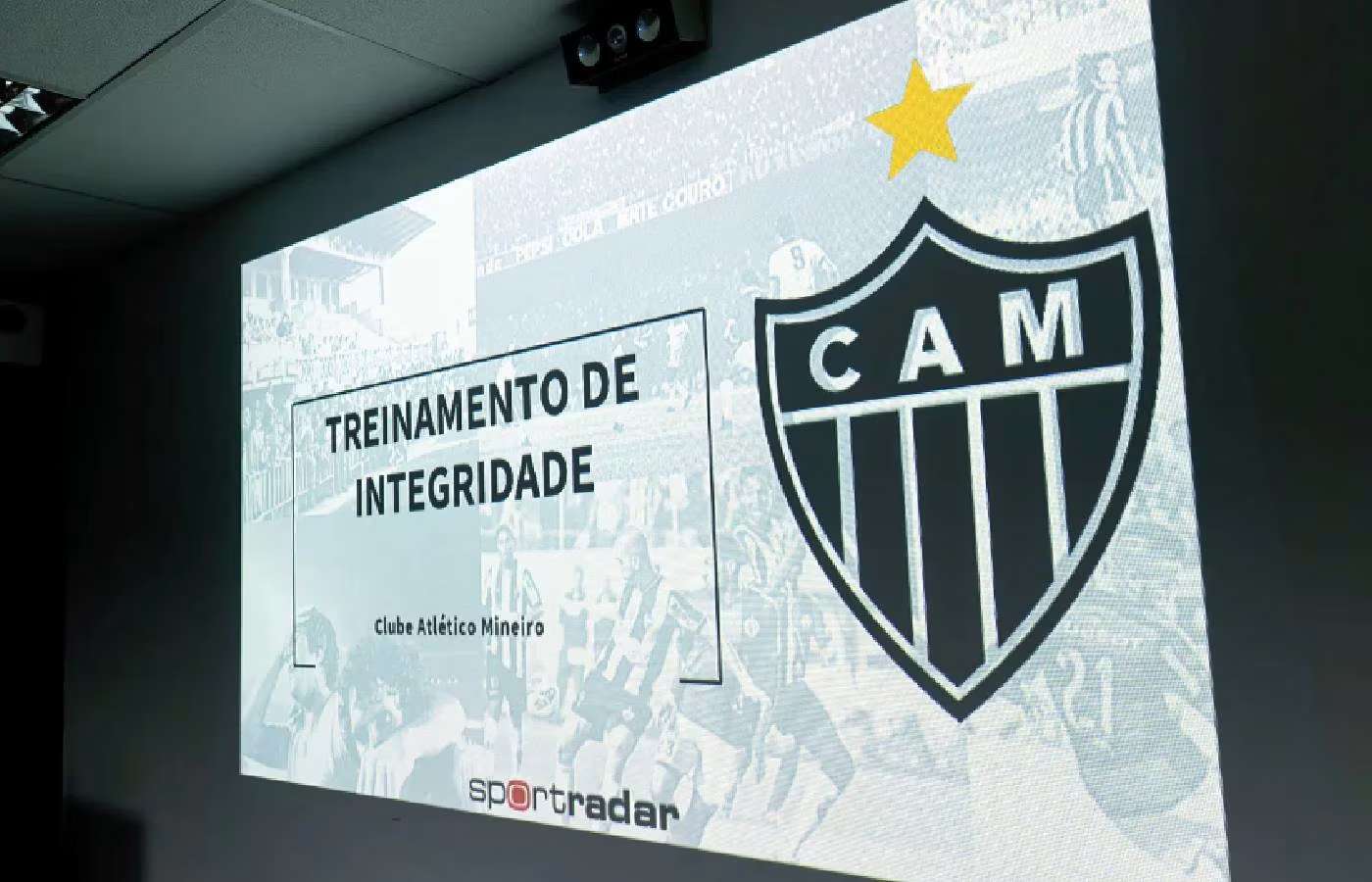 Atlético Mineiro recebe workshop da Sportradar contra a manipulação de resultados 