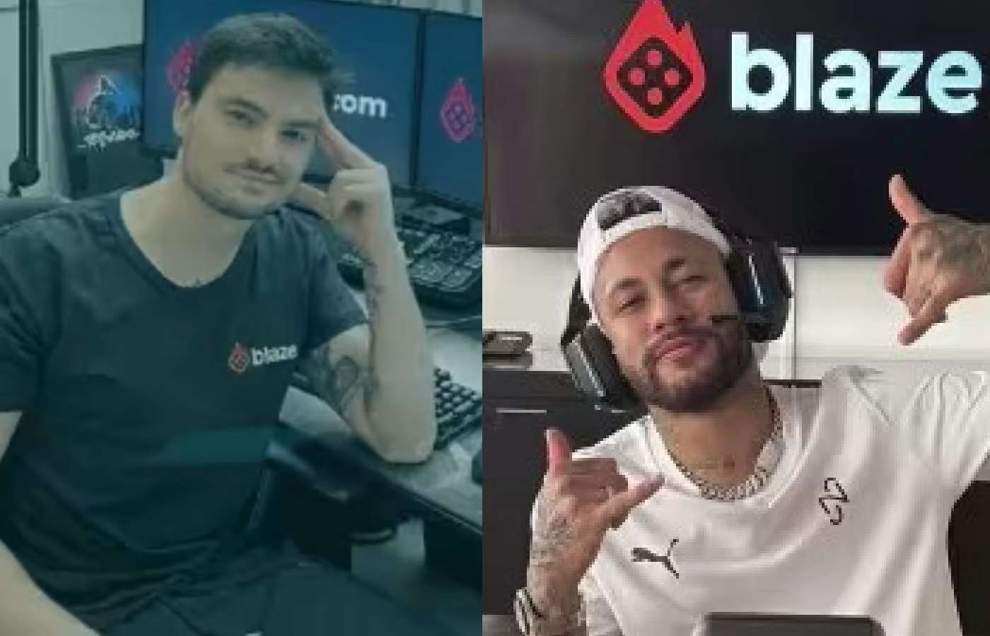 Neymar e Felipe Neto deverão apresentar contratos com a Blaze à Justiça; entenda processo 