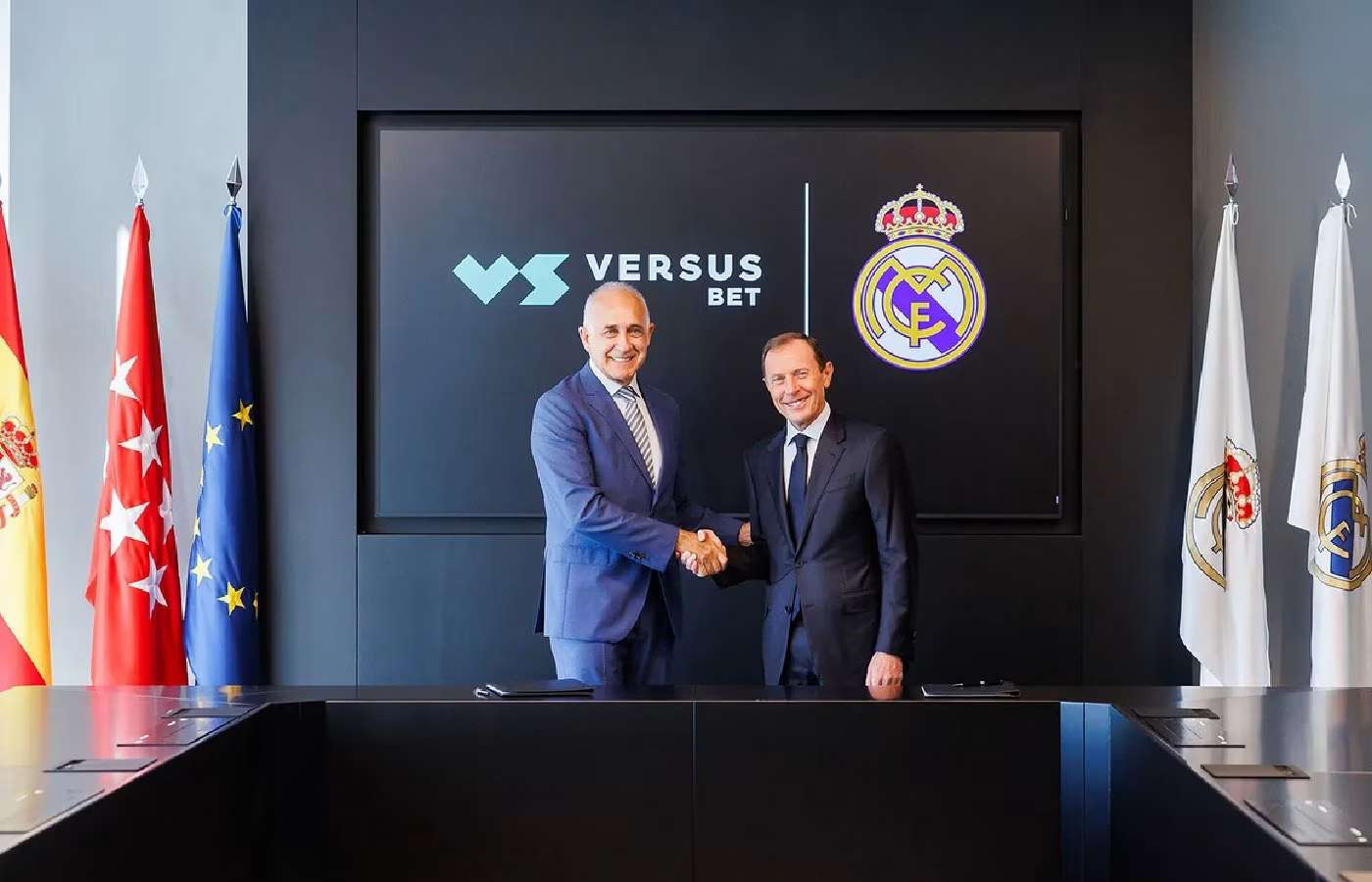 Real Madrid anuncia VERSUSbet como novo patrocinador para a Europa 