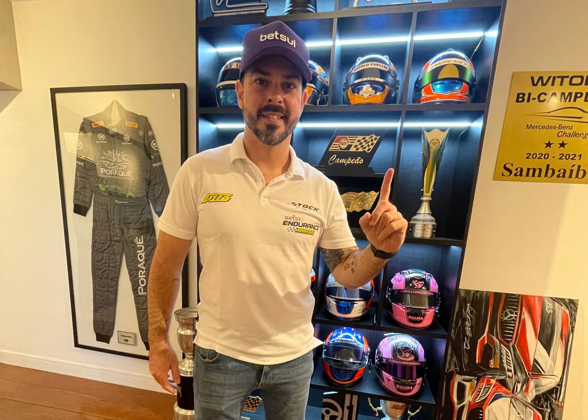 Betsul vai patrocinar o piloto Witold Ramasauskas na corrida final da Stock Car