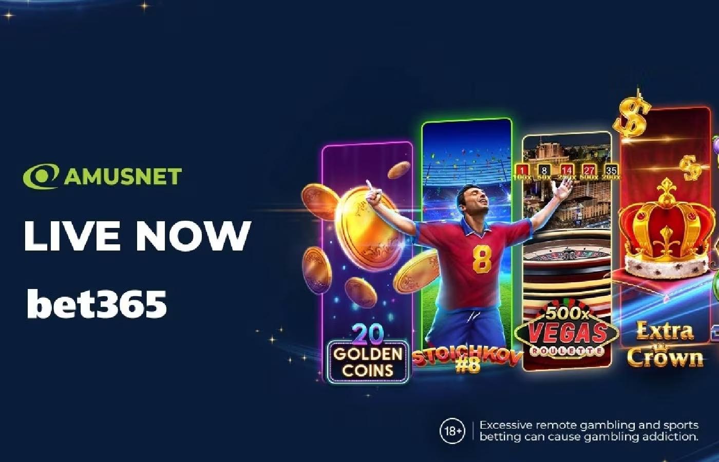 Amusnet e Bet365 anunciam parceria estratégica para expansão na América Latina 