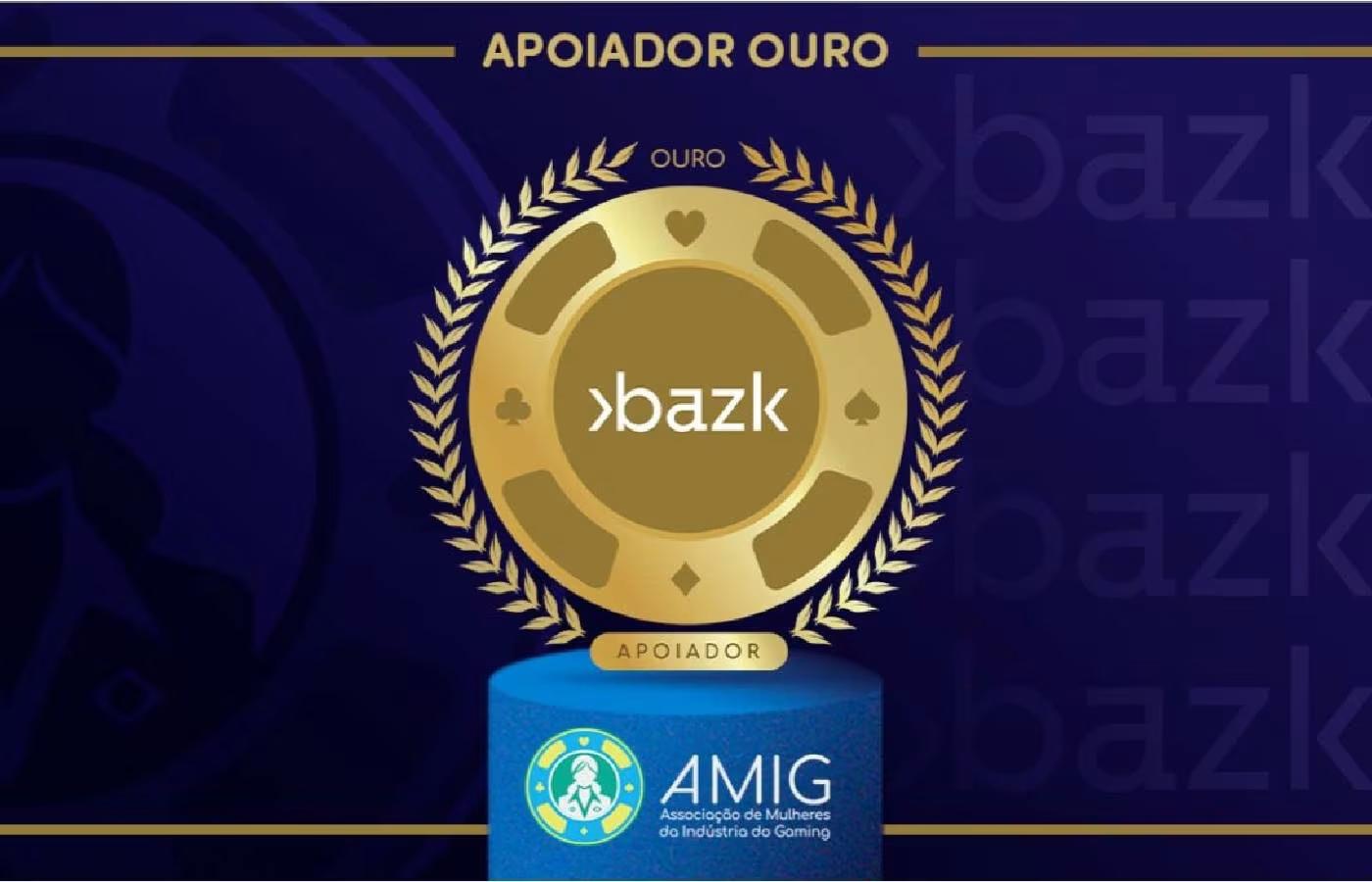 Empresa de pagamentos Bazk é a nova apoiadora na categoria ouro da AMIG 