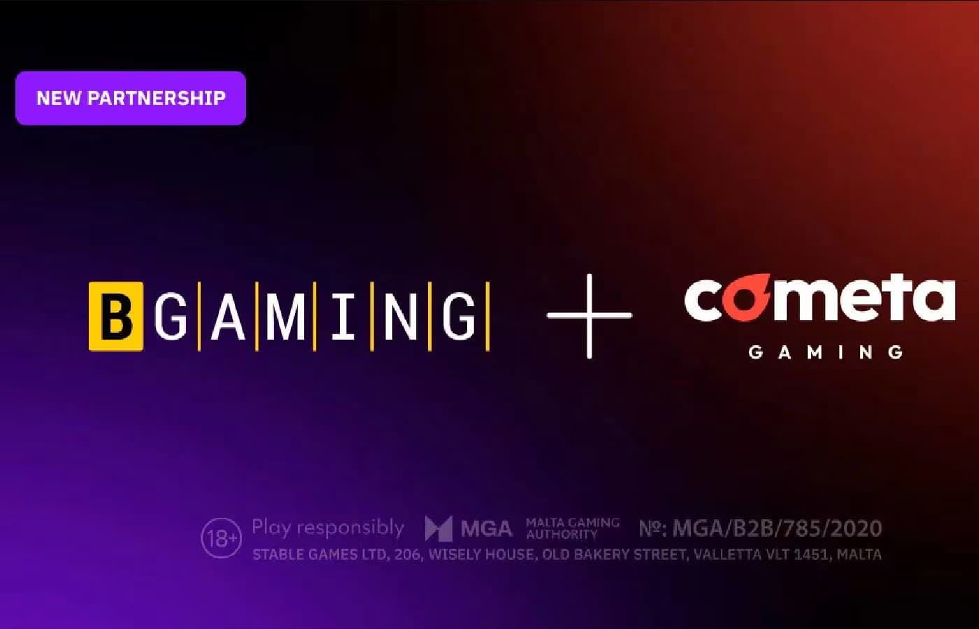 BGaming e Cometa Gaming anunciam parceria para mercado regulado brasileiro 