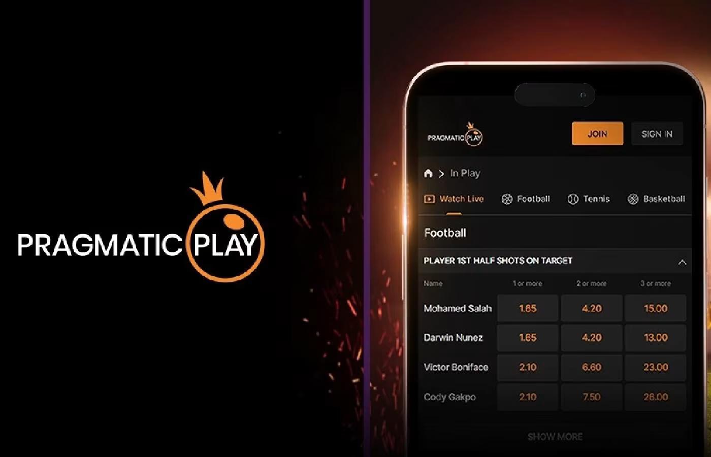 Pragmatic Play inclui mercados de jogadores de futebol à sua oferta de apostas 