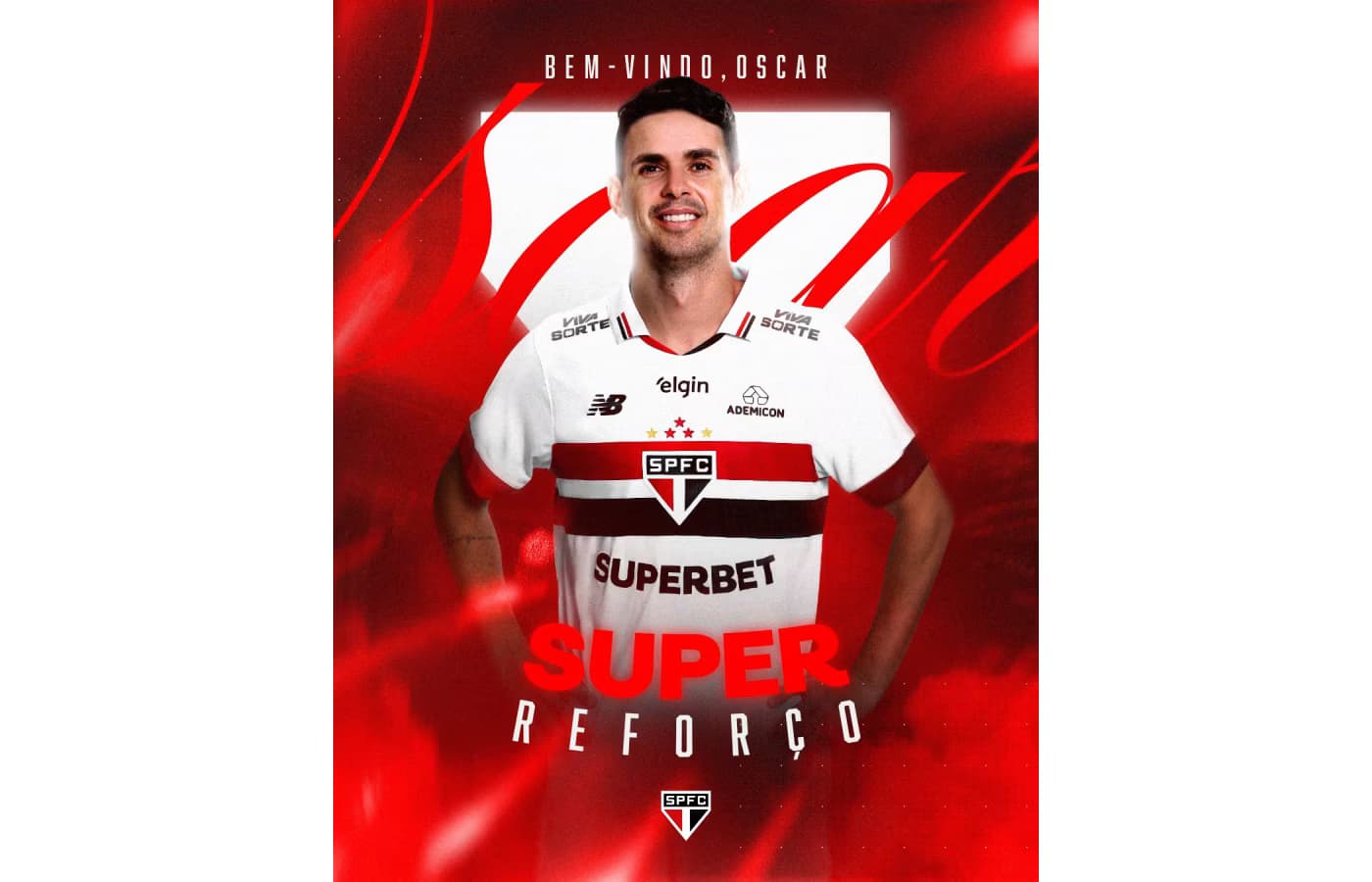 Contratação de Oscar pelo São Paulo teve participação direta da Superbet