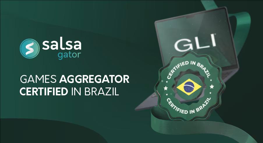 Agregador de jogos Salsa Gator recebe certificação para atuar no mercado brasileiro