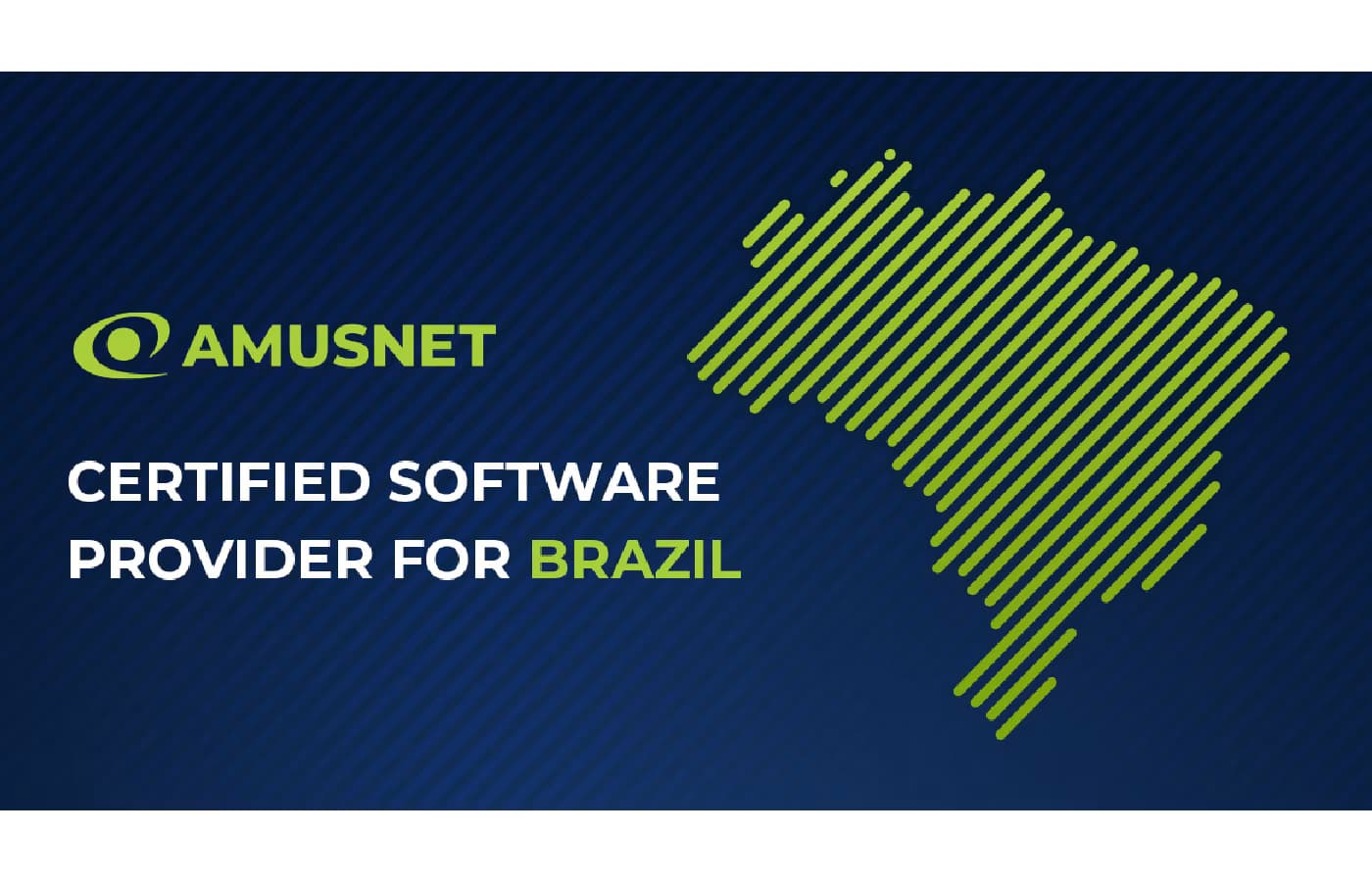 Amusnet obtém certificação para atuar no mercado regulado do Brasil
