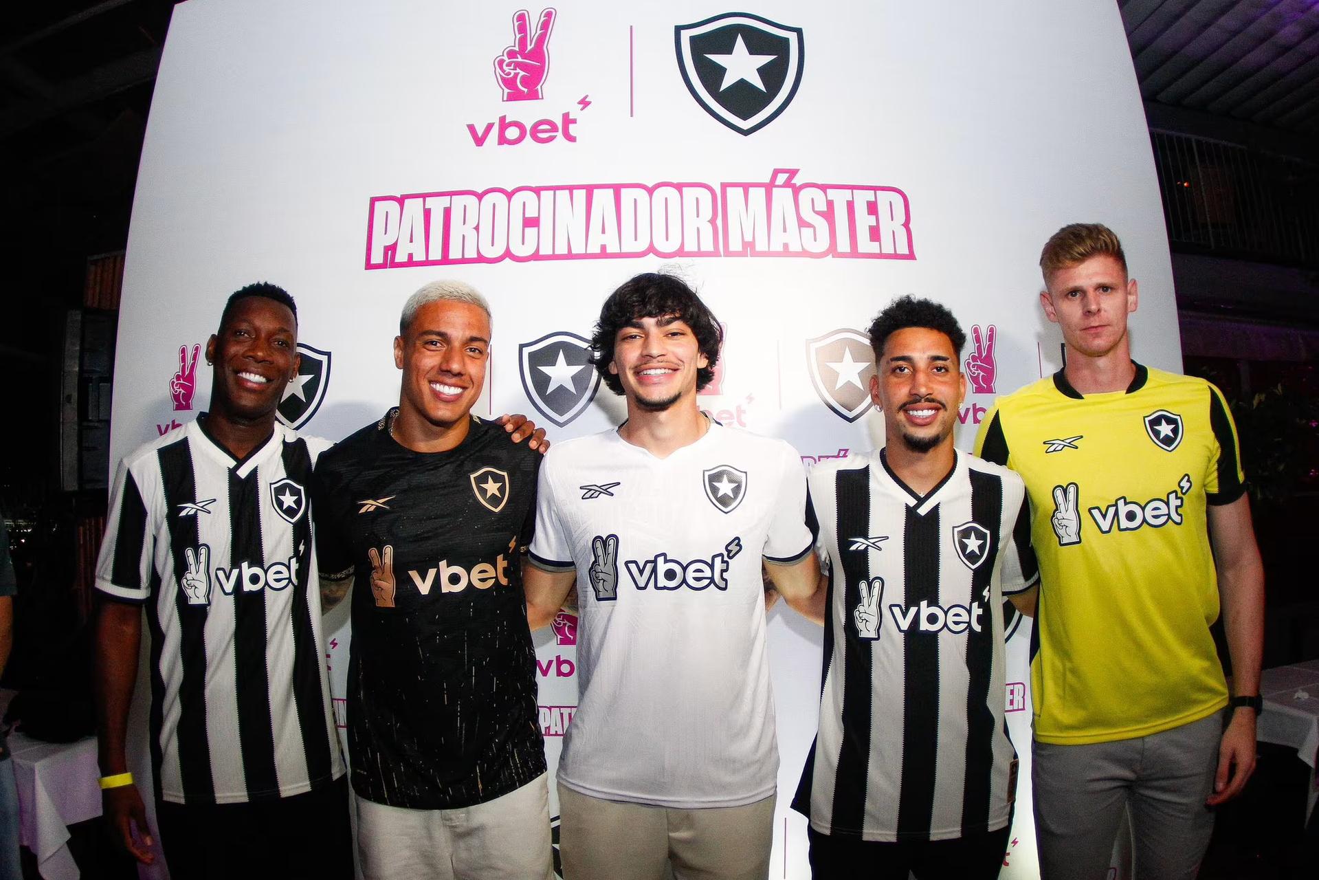 Botafogo anuncia VBet como nova patrocinadora e pode receber até R$ 70 milhões anuais