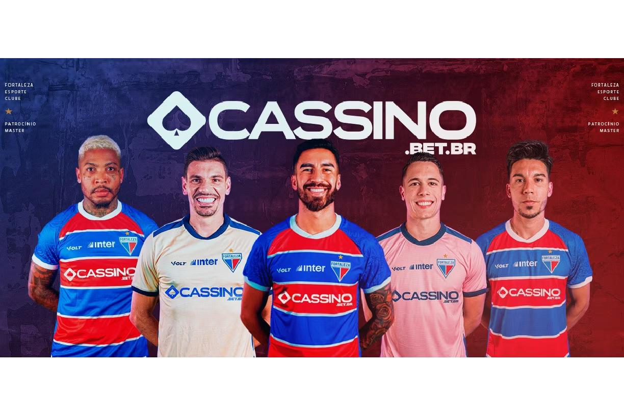 Fortaleza oficializa Cassino e fecha maior acordo de patrocínio da história do clube