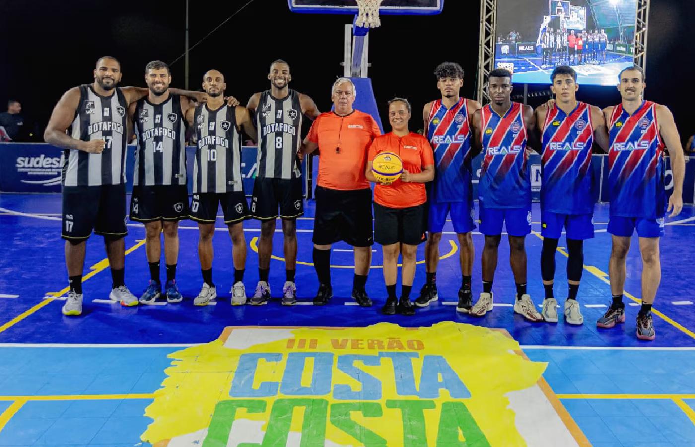 Reals inicia apoia ao esporte olímpico com patrocínio ao time de basquete 3x3 do Bahia