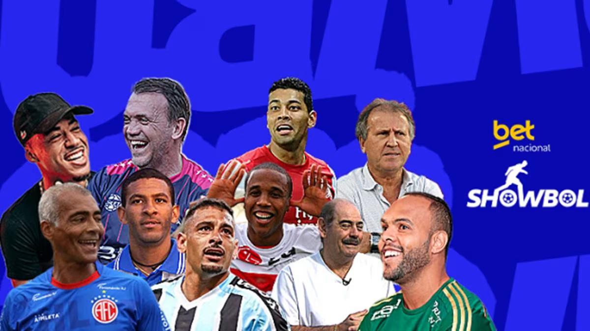 Com patrocínio da Betnacional, Liga de Showbol reúne craques em retorno ao Rio