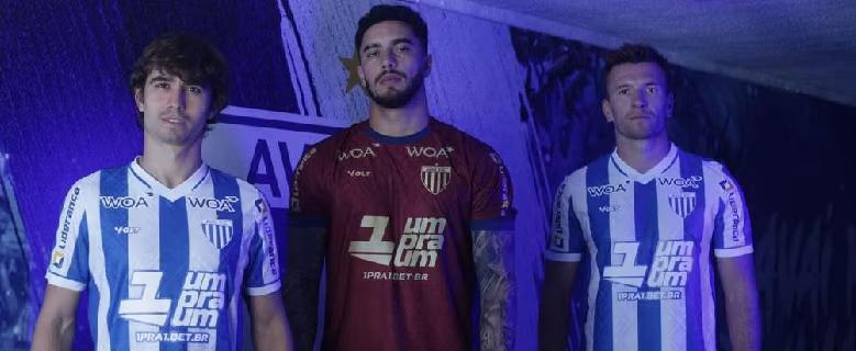 Avaí anuncia casa de apostas 1PRA1.BET.BR como novo patrocinador máster