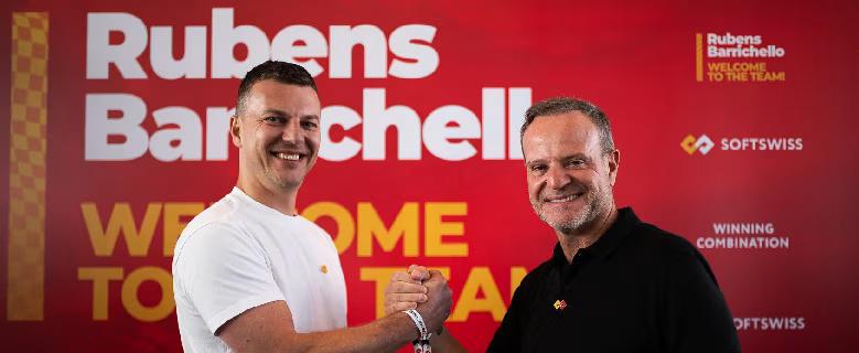 Parceria com Rubens Barrichello impulsiona crescimento estratégico da SOFTSWISS no Brasil