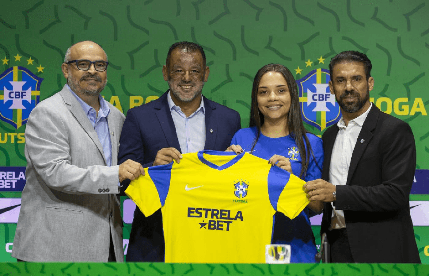 EstrelaBet fecha acordo com Seleções Brasileiras de Futsal e de Beach Soccer