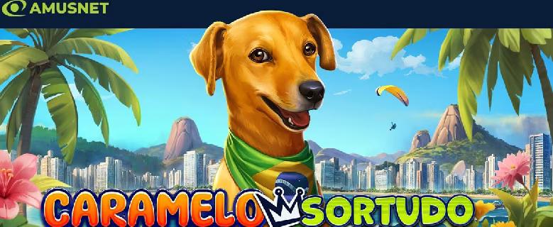 Símbolo do Brasil, Cachorro Caramelo vira título de jogo caça-níquel da Amusnet