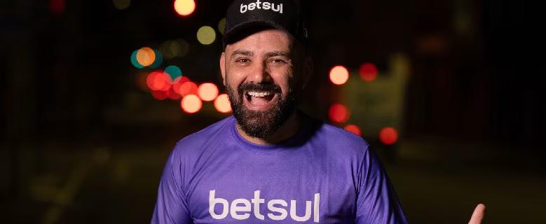 Daniel Peixoto, o Alfinete, é o novo rosto da Betsul no mundo das apostas