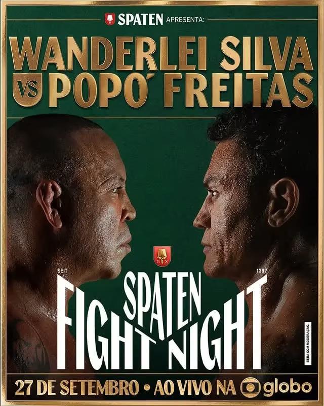 Apostas na luta entre Popó e Wanderlei Silva: confira odds