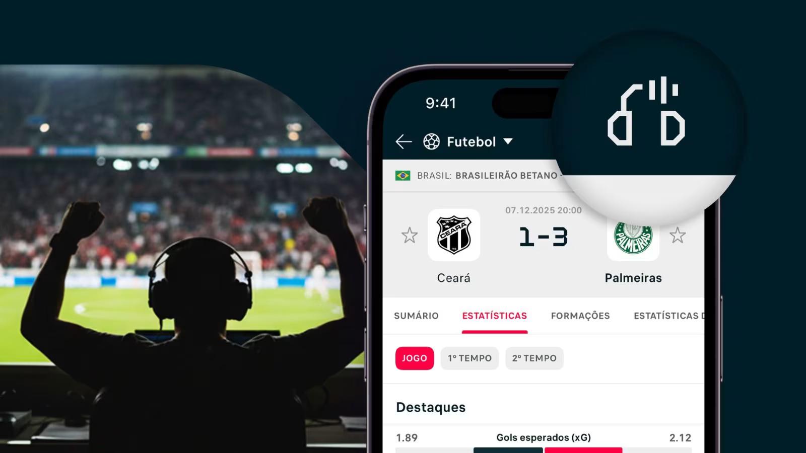 Flashscore é o aplicativo de esportes com mais usuários ativos no Brasil