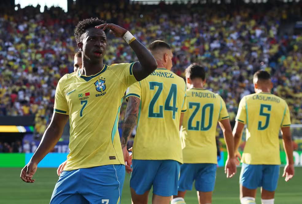 Cartão de Casemiro e gol de Vinicius Jr: as boas apostas em Brasil x Marrocos