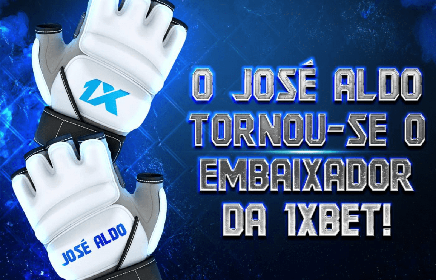 Ex-UFC José Aldo é o novo embaixador da 1xBet