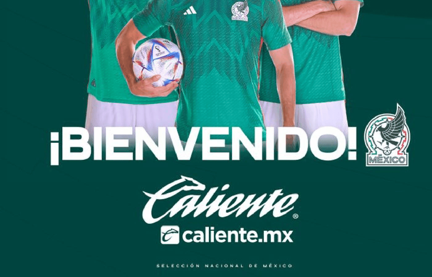 Empresa de apostas faz parceria com Seleção Mexicana para Copa de 2026