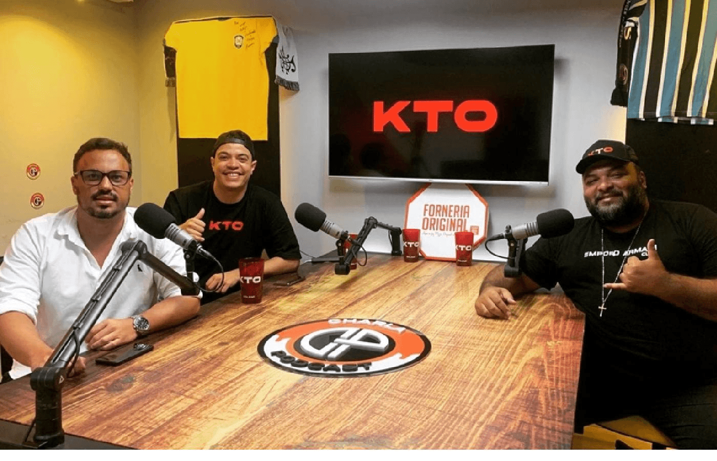 Site de apostas KTO é o novo patrocinador do líder do segmento Charla Podcast