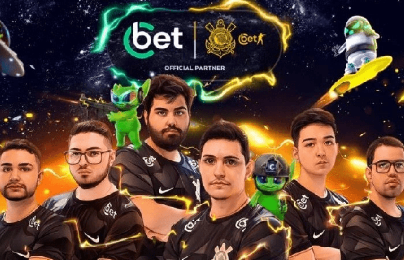 Cbet é a nova patrocinadora máster da equipe de CS:GO do Corinthians