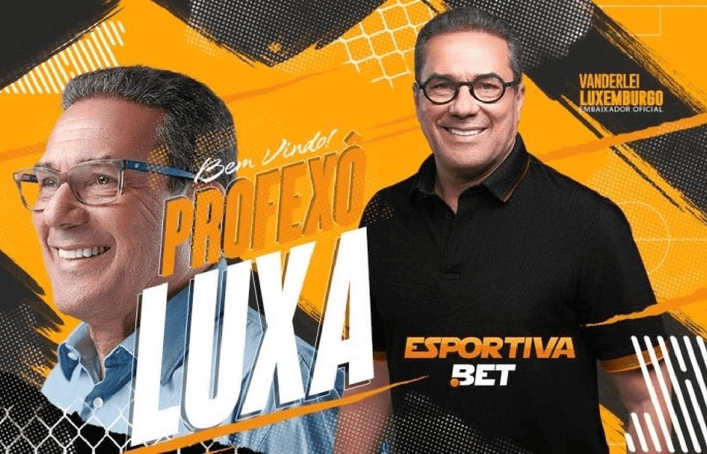 Vanderlei Luxemburgo é o novo embaixador da casa de apostas Esportiva.bet