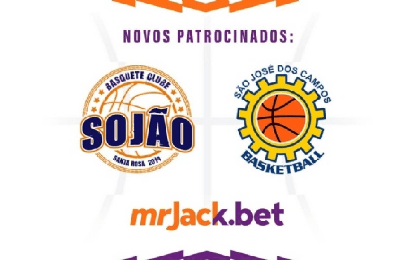 Após investir no futsal, MrJack.bet anuncia patrocínio a dois clubes do basquete brasileiro 