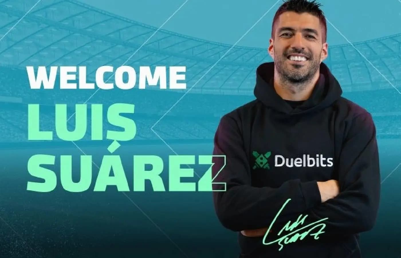 Operadora Duelbits anuncia Luis Suárez como seu novo embaixador 