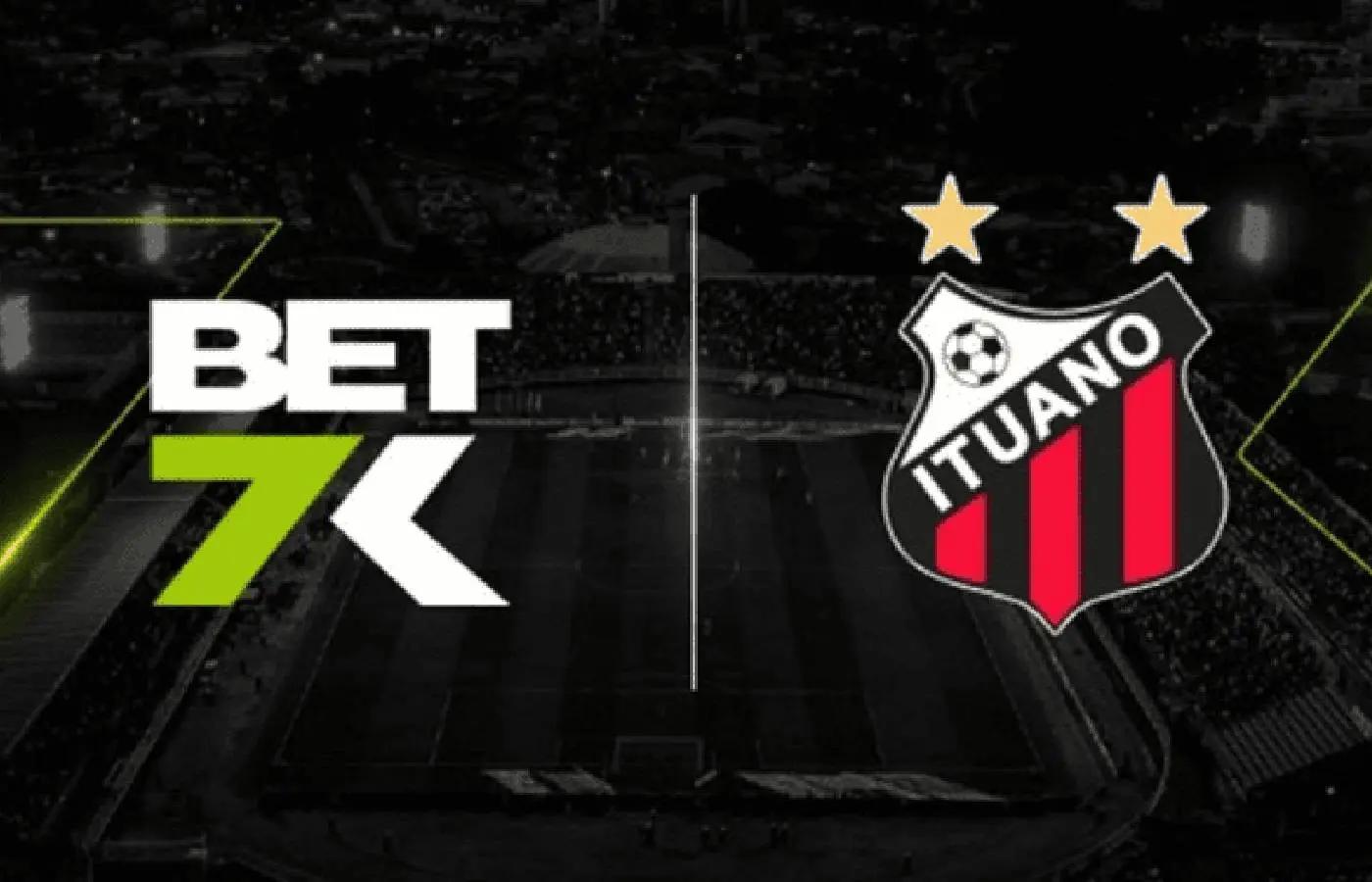 Casa de apostas Bet7k é a nova patrocinadora do Ituano para 2024 