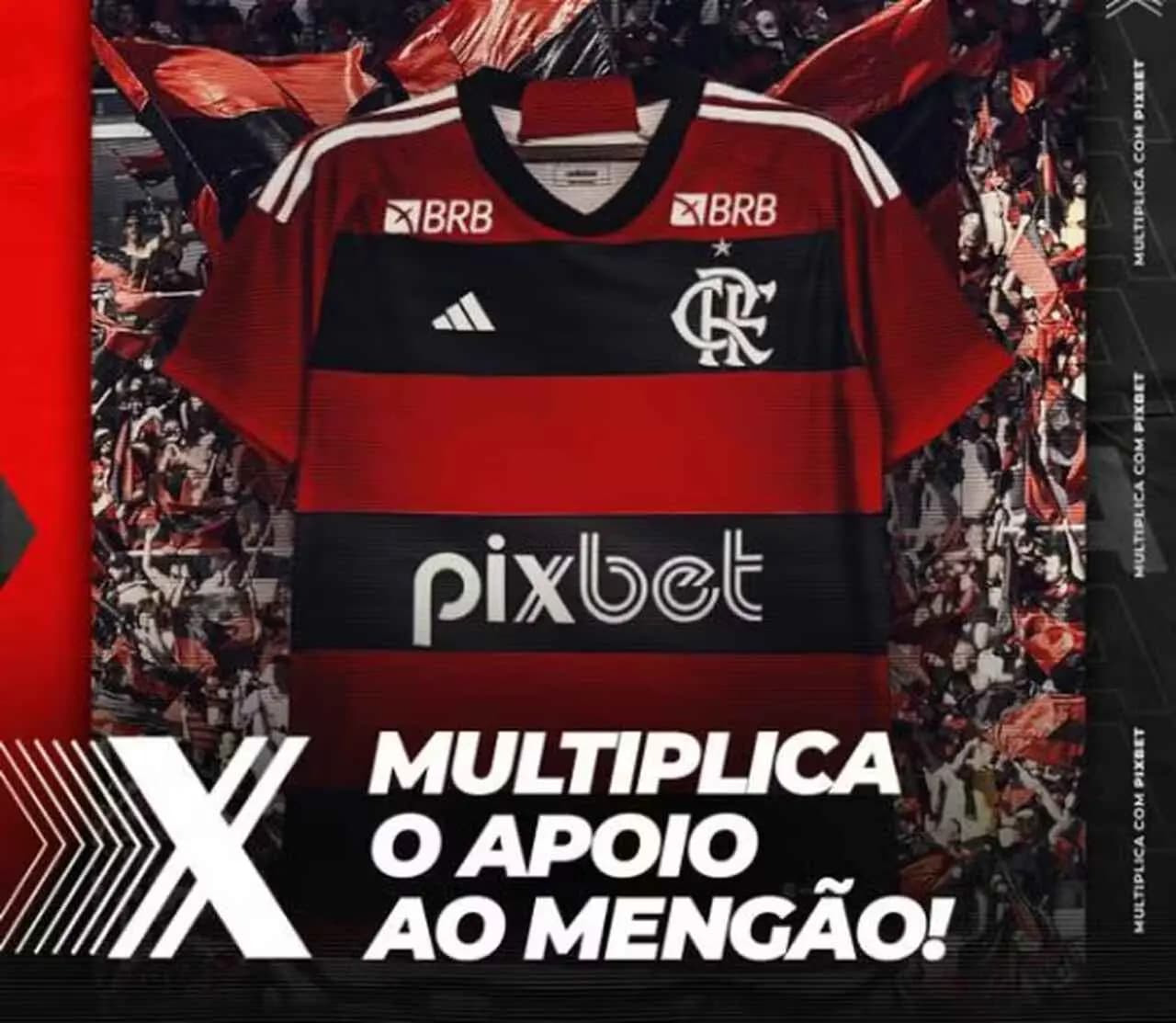 Com Pixbet, Flamengo passa a ter uniforme mais valioso do futebol brasileiro; veja valores